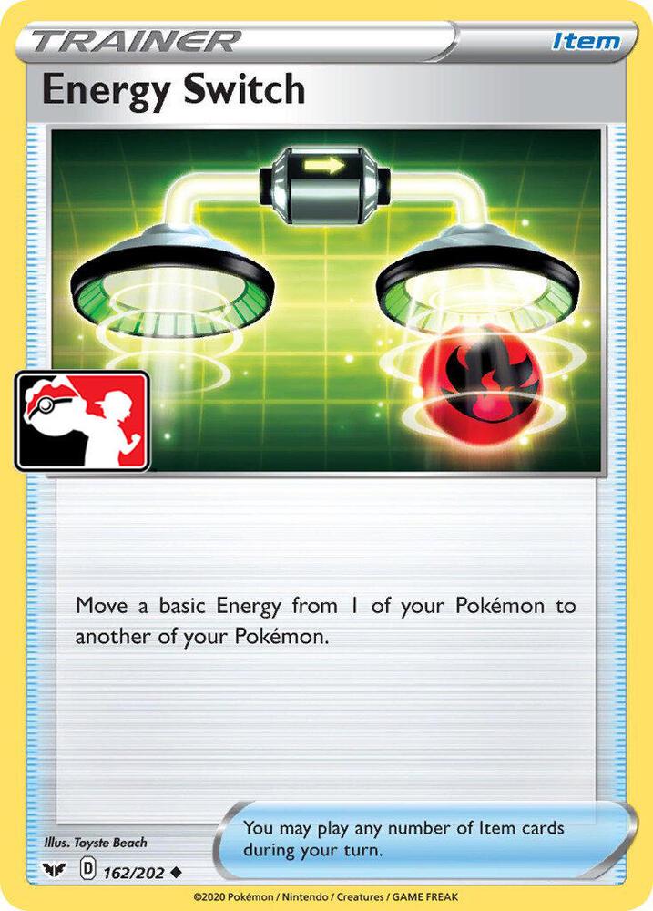 Sword & Shield Energy Switch [Prize-Pack] Pokémon card